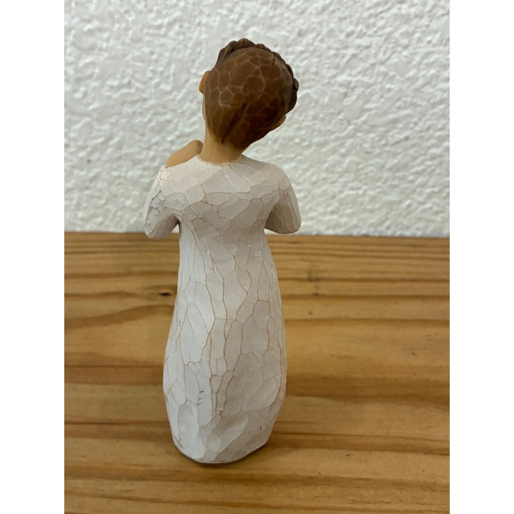 Willow Tree Keepsake Figurine Demdaco Gold Heart Angle Lov 2004 By Susan Lordi - Picture 2 of 3